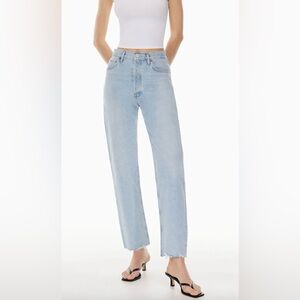 AGOLDE '90s Pinch Waist Jean High-waisted straight-leg jeans